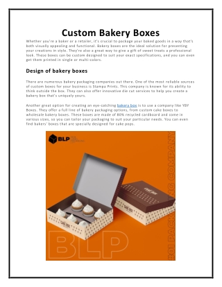 Custom Bakery Boxes| bakery boxes|  bakery boxes with window 2023