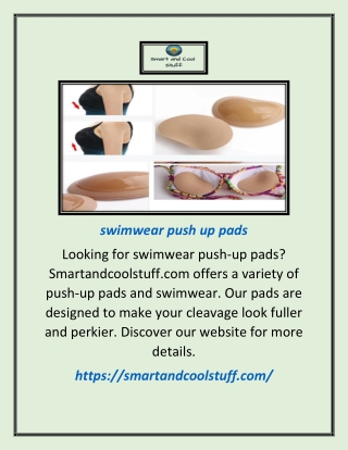 Swimwear Push Up Pads | Smartandcoolstuff.com