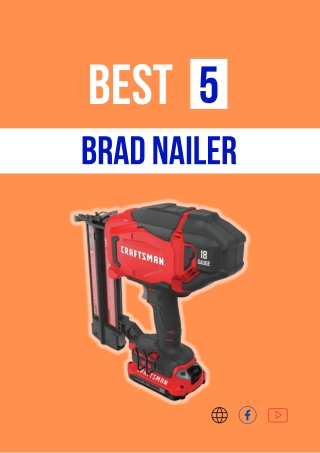 Best Brad Nailer (Top 5 Picks)