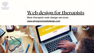 Web Design for Therapists - Strong Roots Web Design