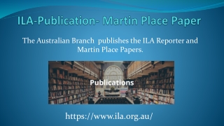 ILA-Publication Martin Place Paper