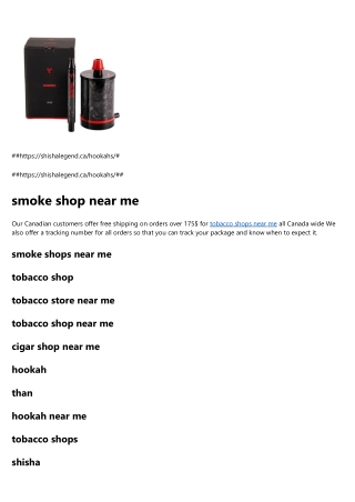 smoke shop near me