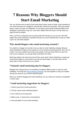 7 Reasons Why Bloggers Should Start Email Marketing.docx