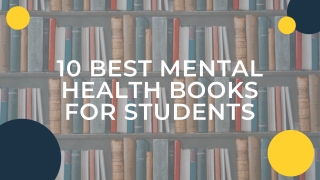 10 Best Mental Health Books For Students