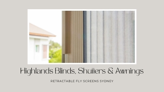 Retractable Roof Sydney | Highlands Blinds, Shutters & Awnings