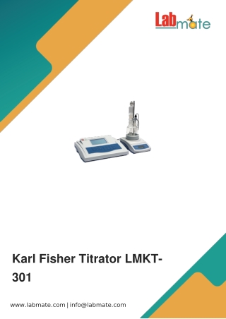 Karl-Fisher-Titrator