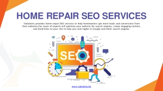 Home Repair SEO Services Company