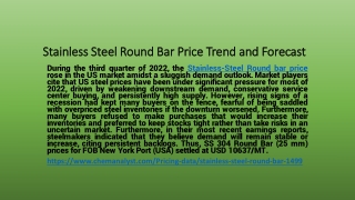 Stainless Steel Round Bar Supply