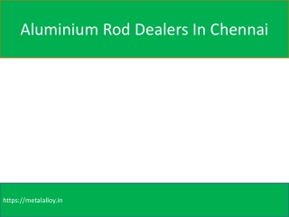 Ti Rods Dealers In Chennai