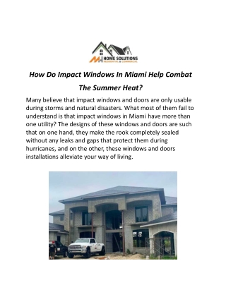 How-Do-Impact-Windows-In-Miami-Help-Combat-The-Summer-Heat