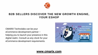 B2B Sellers Discover Your eShop As The New Growth Engine