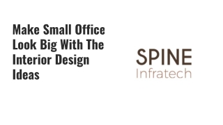 Make Small Office Look Big With These Interior Design Ideas