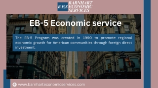 EB-5 Economic service | The Barnhart Economic Services