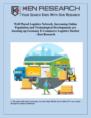 E-Commerce Logistics Startups Companies in Germany - Ken Research