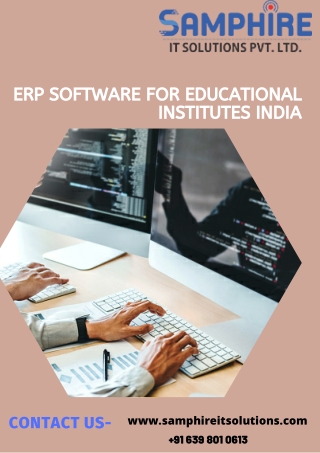 Looking for ERP Software Companies in India