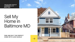 The Blazer Team | Selling Your Home With Maryland's Professionals