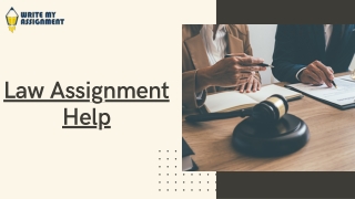 Best Law Assignment Help in Australia.