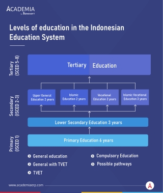 Levels of Education in the Indonesian Education System