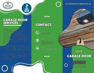 Elite Garage Door & Gate Repair Of Lynnwood