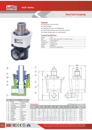 Rotary Union Manufacturers