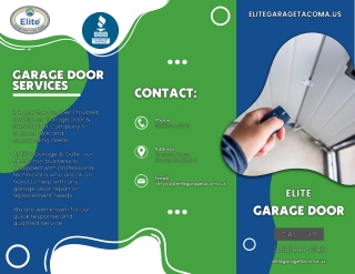 Elite Garage Door And Gate Repair Of Tacoma