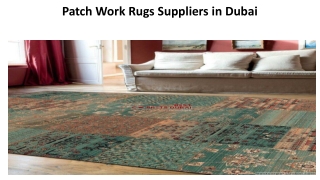 Patch Work Rugs  bestcarpetsdubai