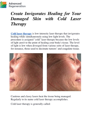 Dallas Cold Laser Therapy Establishes Protocols for Better Carefulness Revolution (1)