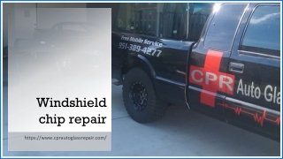 windshield chip repair