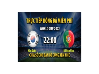 Truc tiep Han Quoc vs Bo Dao Nha 22:00, ngay 02/12/2022 - Mitom5.com