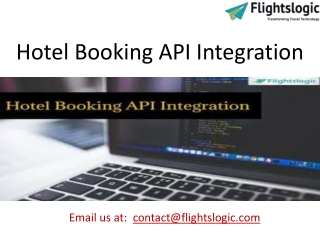 Hotel Booking API Integration