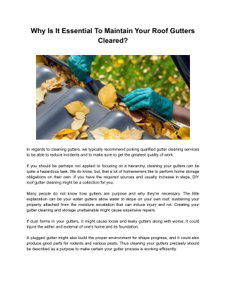 Regal Gutter Cleaning Ballarat
