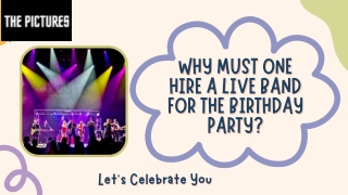 Hire a Birthday Party Music Band in Austin  The Pictures