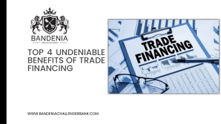 Top 4 Undeniable Benefits of Trade Financing | Bandenia Challenger Bank