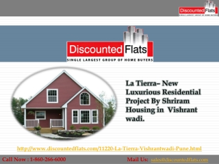 Buy 2 & 2.5BHK flats in Vishrant wadi - La Tierra