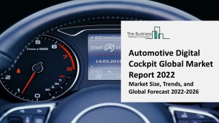 Automotive Digital Cockpit Market 2022