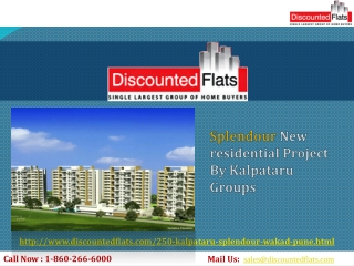 Splendour New residential Project By Kalpataru Groups