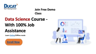 Data Science Course -With 100% Job Assistance