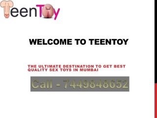 Get Trendy Sex Toys in Mumbai