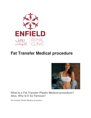 Fat Transfer Dubai