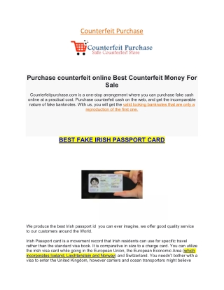 Purchase counterfeit online | Buy Documents online | How to Buy counterfeit onli