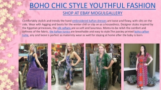 BohoChic Maxi Kaftans, Boho Pants