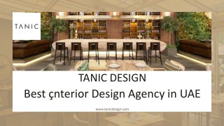 Best Interior Design Agency In UAE