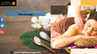 Get the best Thai Massage and registered massage in Toronto