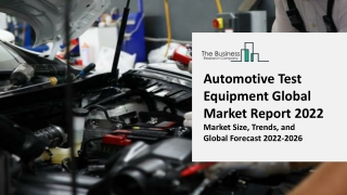 Automotive Test Equipment Global Market By Product Type, By Vehicle Type, By Technology, By Application, By End User and