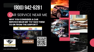 Why You Consider a Cheap Car Service Near Me’ To Take Them to Or from The Airport