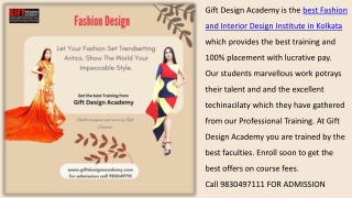 Fashion Design Institute in Kolkata