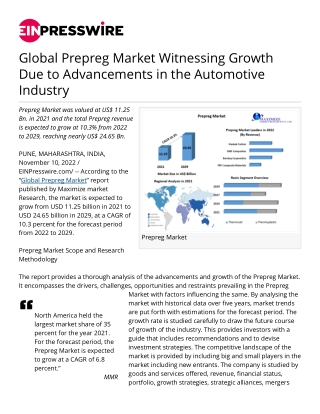 EINPresswire-600532564-global-prepreg-market-witnessing-growth-due-to-advancements-in-the-automotive-industry (1)