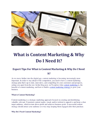 What is Content Marketing & Why Do I Need It? | Agency Partner Interactive