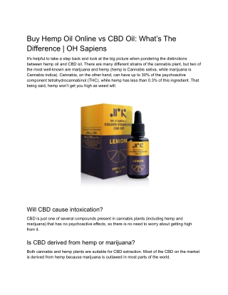 Buy Hemp Oil Online vs CBD Oil_ What’s The Difference _ OH Sapiens