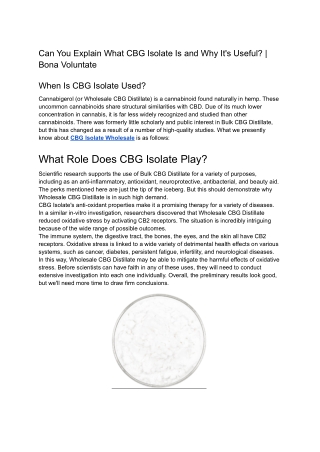 Can You Explain What CBG Isolate Is and Why It's Useful_ _ Bona Voluntate
